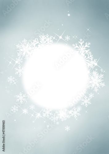 Fotografia Fond voeux noel - nouvel an - gris