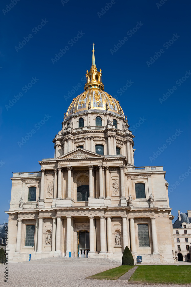 Church of Hotel des invalides, Paris, France
