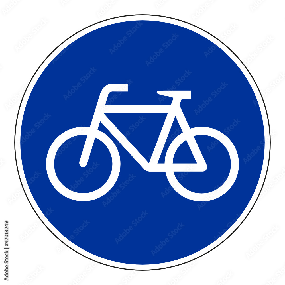 Sonderweg für Radfahrer Sonderweg für Radfahrer