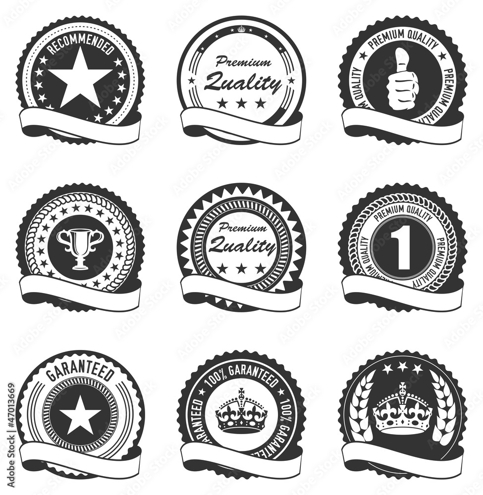 Vector Set Quality Badges