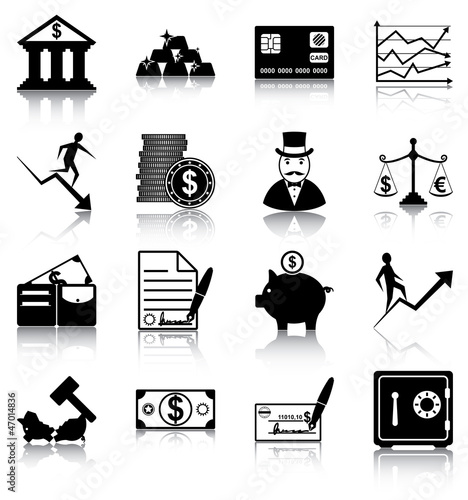 Finance icons
