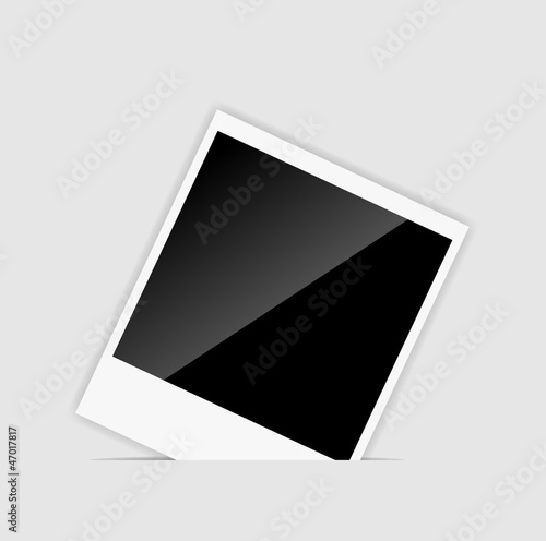 Vector blank Instant photos vector vector illustration