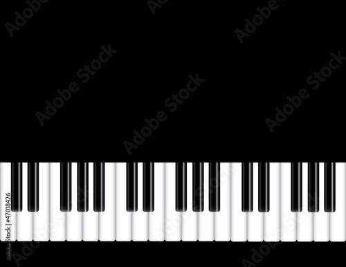 Piano Keyboard Illustration