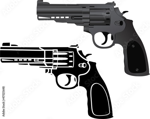 two pistols