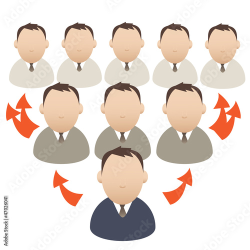 Concept, mass media, virus marketing, idea