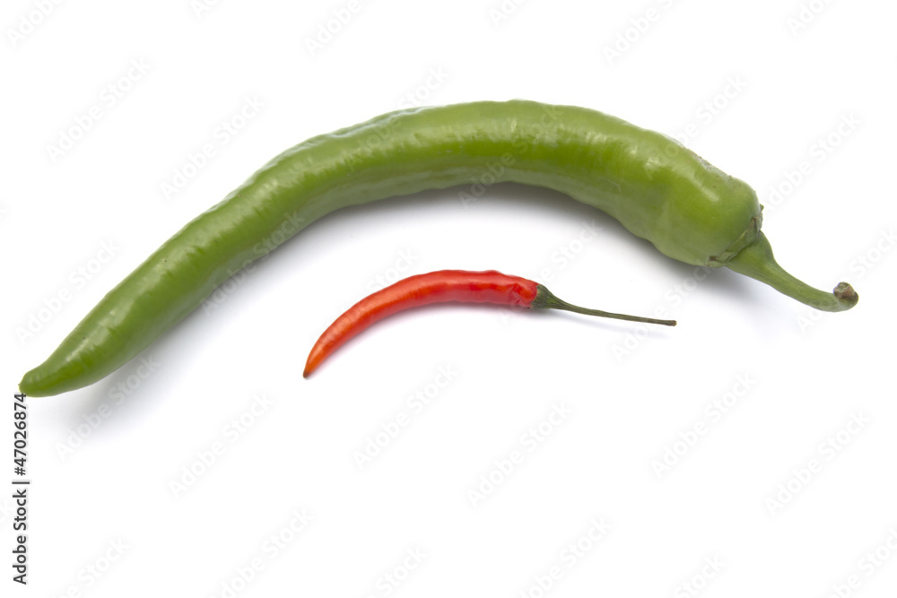 REd and green chilli REd and green chilli