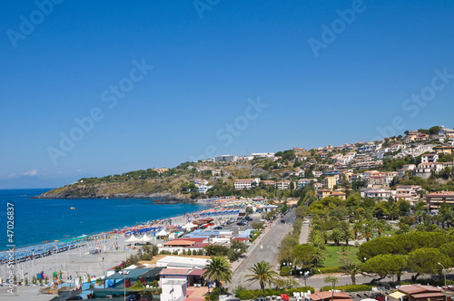 Panoramic view of Scalea. Calabria. Italy. © Mi.Ti.