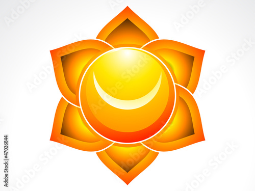 abstract sacral chakra