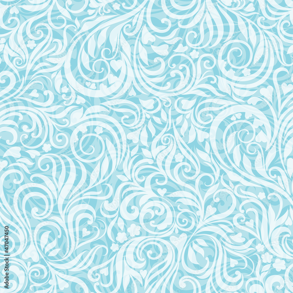 Seamless frosty pattern