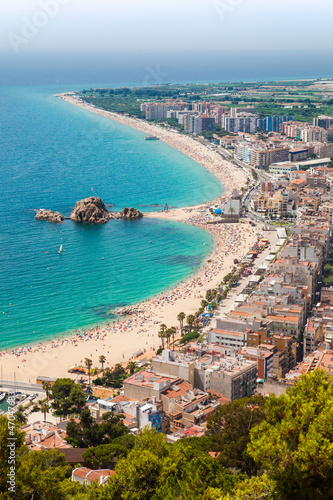 Bild auf Leinwand Blanes