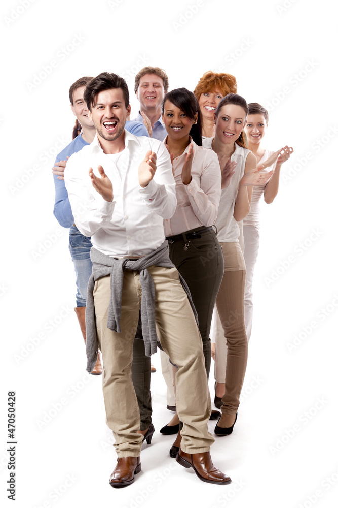 Junge gruppe team mit menschen verschiedenen alters business in Junge gruppe team mit menschen verschiedenen alters business in