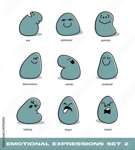 emotional expressions set 2