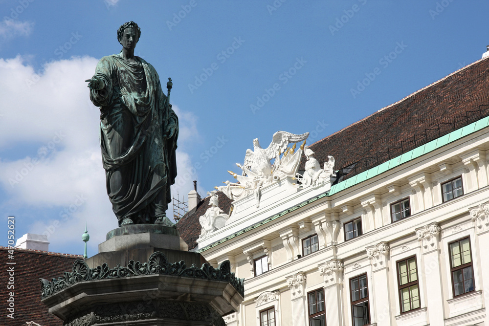 Obraz premium Hofburg Palace courtyard, Hofburg in Vienna, Austria