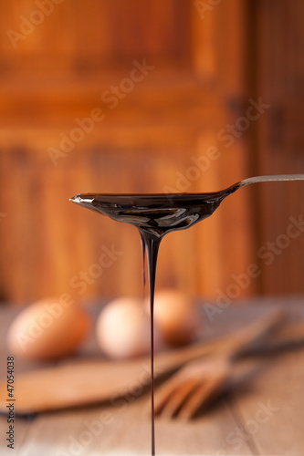 Schilderij op canvas Blackstrap molasses