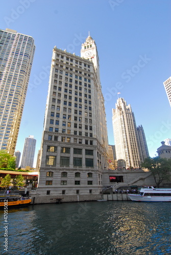 Architecture sur la chicago River