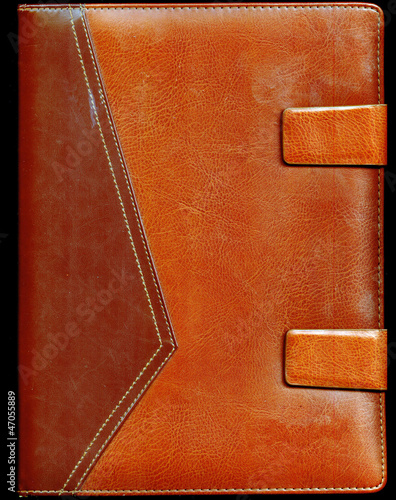Leather notepad