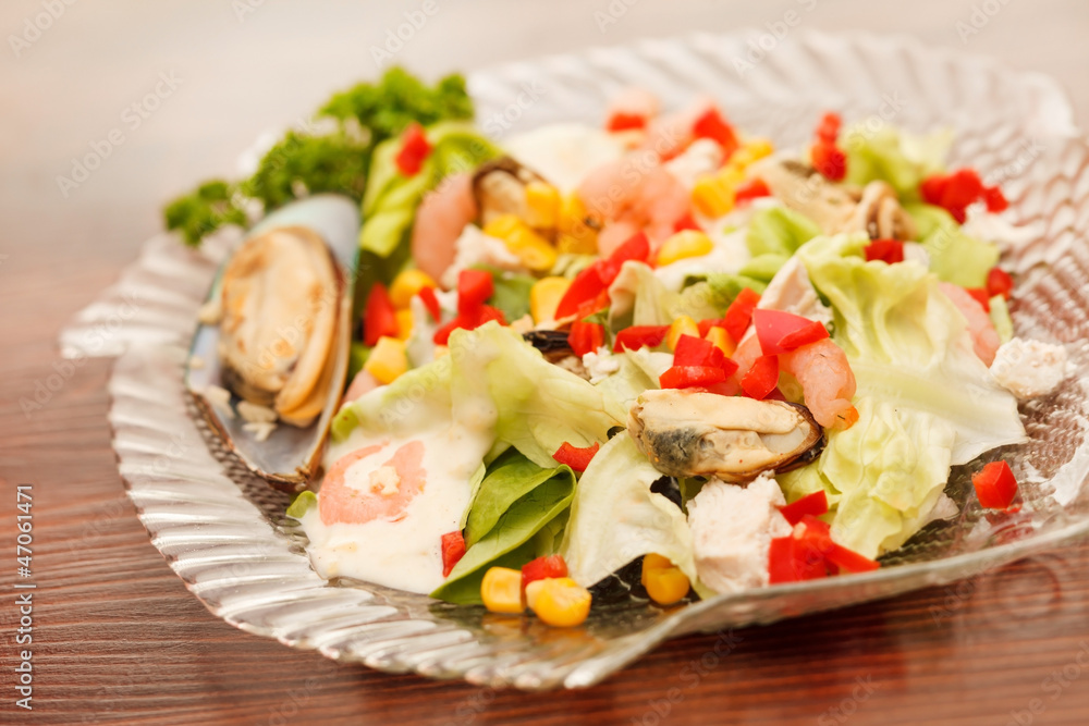 Seafood salad Seafood salad