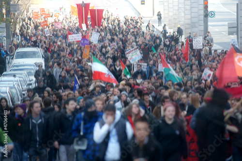 Wallpaper Mural Protest Torontodigital.ca