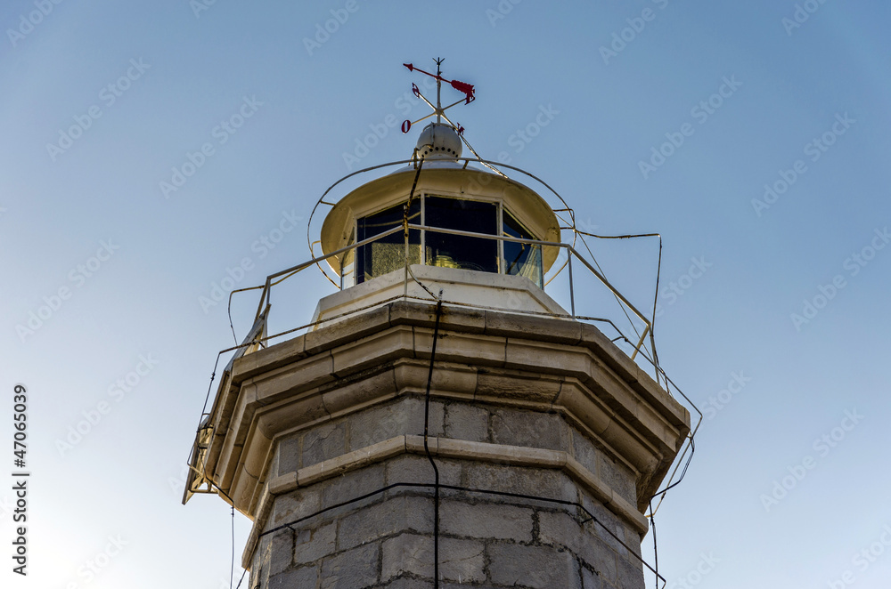 Top of a lighthouse