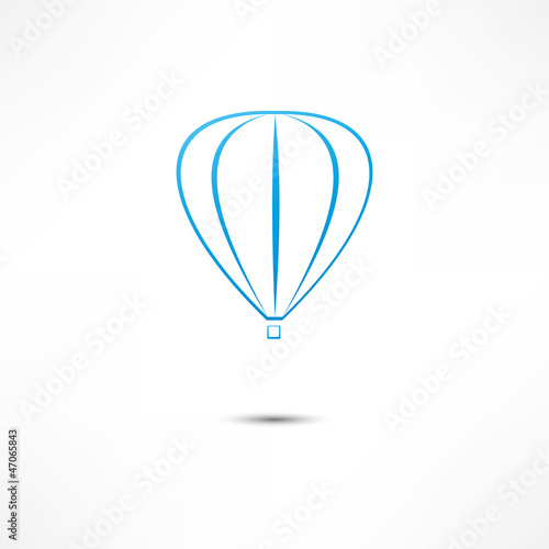 hot air balloon icon