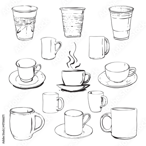 Cups set