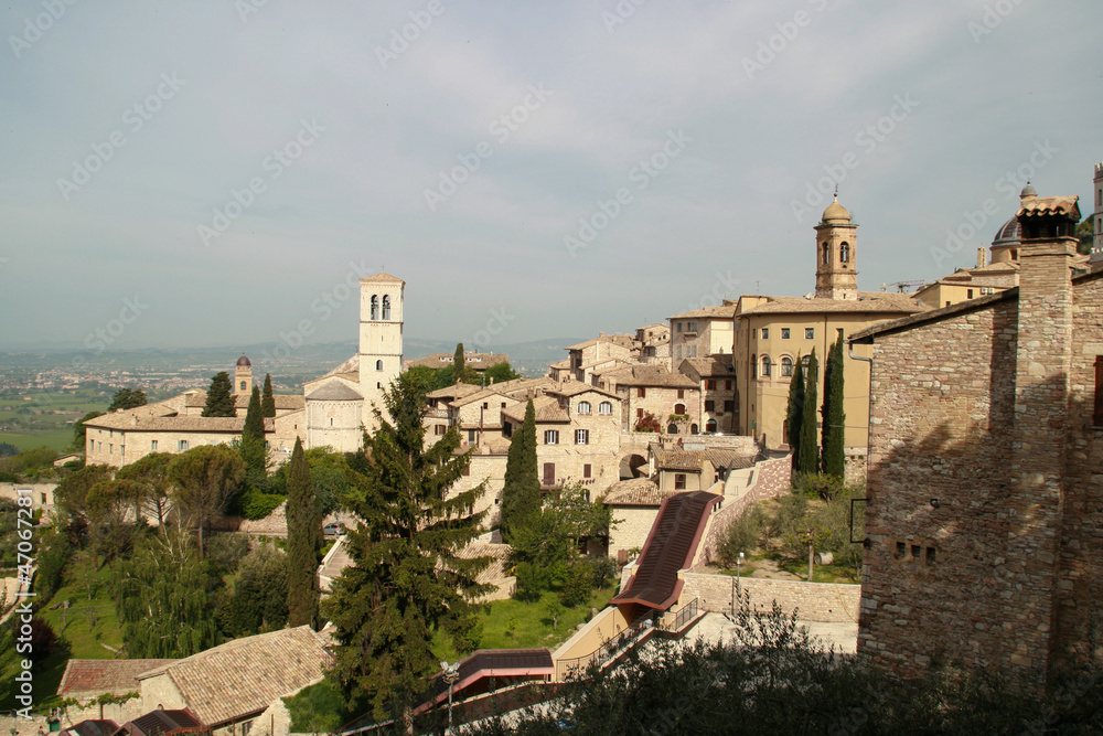 Assisi view I. (Assisi, Italy)