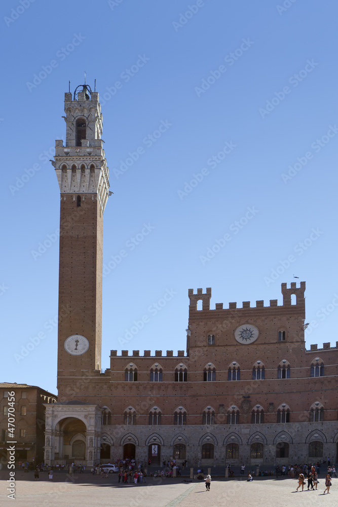Tuscany sigths, siena, Torre del Mangia