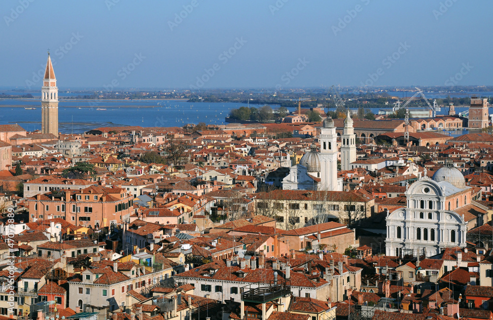 View of Venice from Bell Tower