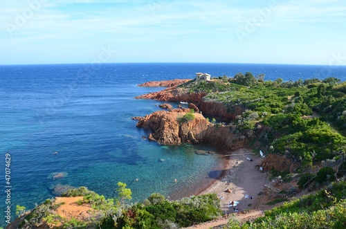 Massif Esterel plage