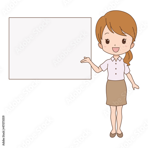 女性/案内