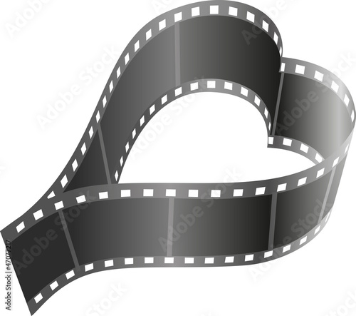 Heart shape film reel