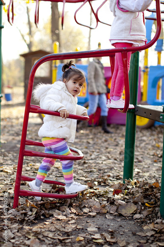 Girl at the playground