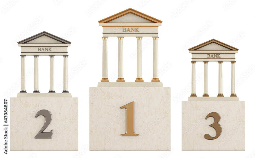 Fototapeta premium Bank podium