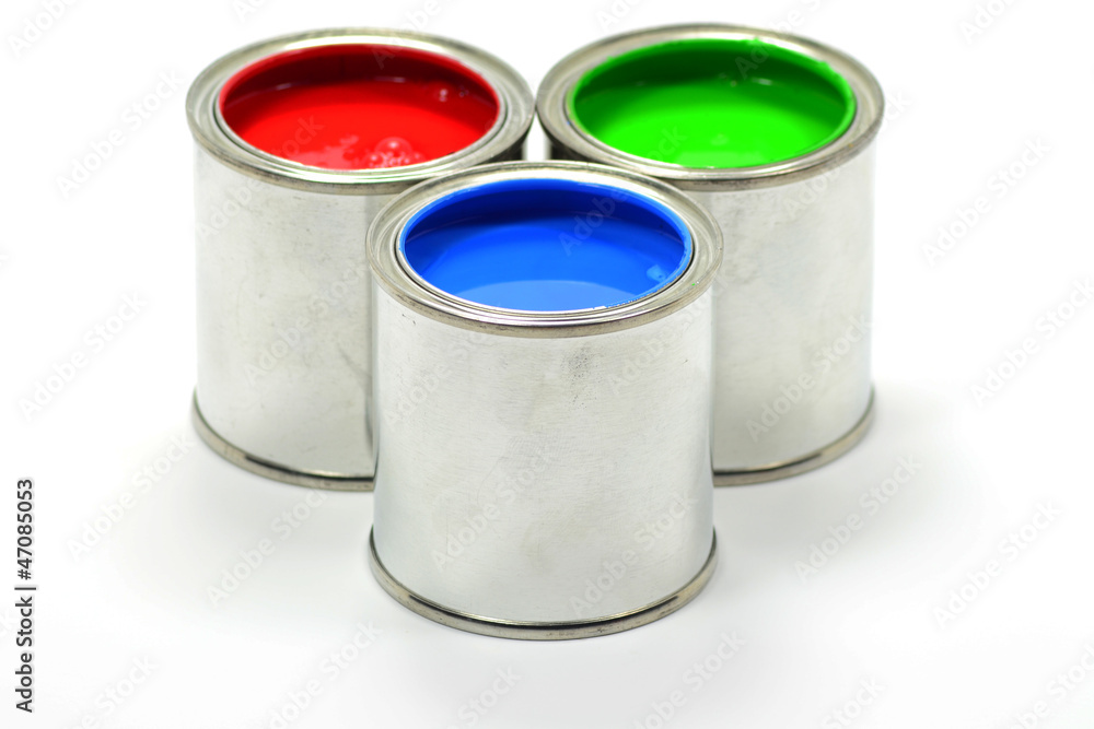Tins of Paint Tins of Paint