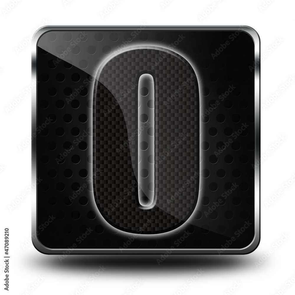 Obraz premium Icône numéro 0