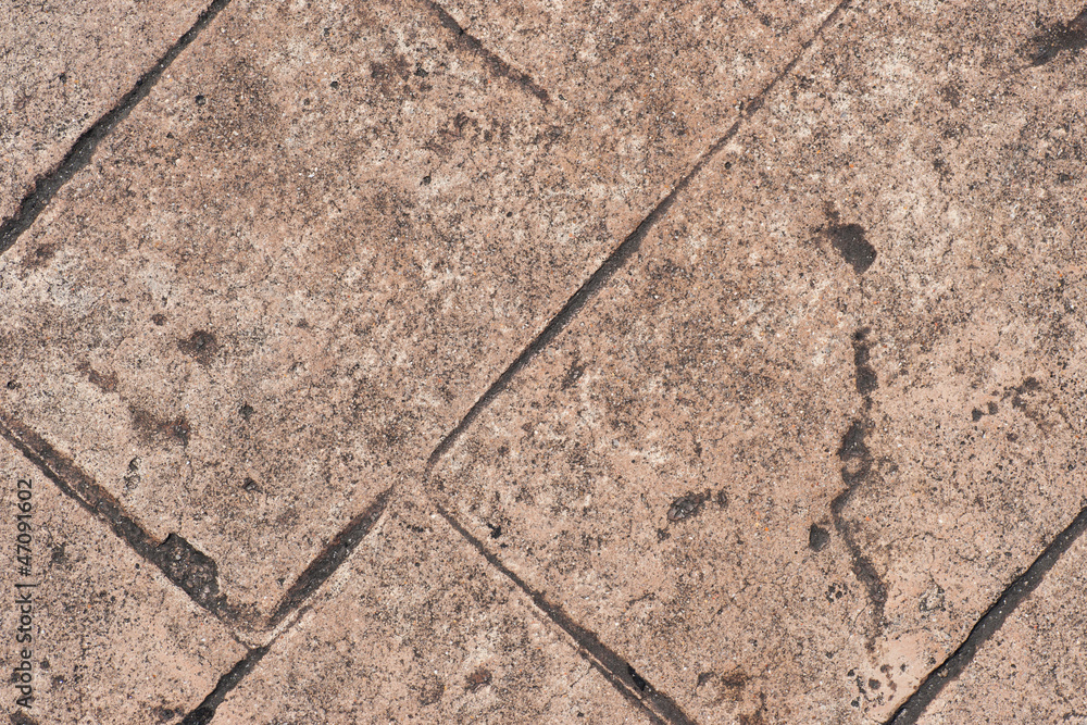 Obraz premium Grunge textured concrete sidewalk