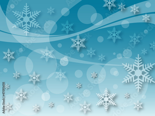 Snowflakes Background