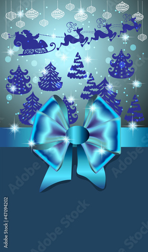 New year card for holiday design