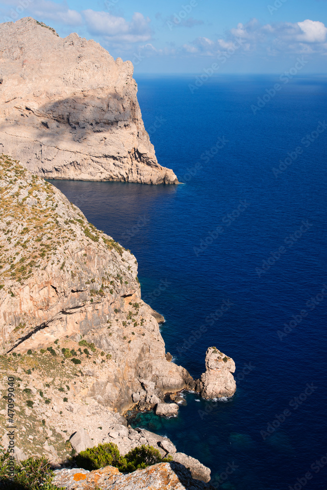 Coast near cape Formentor