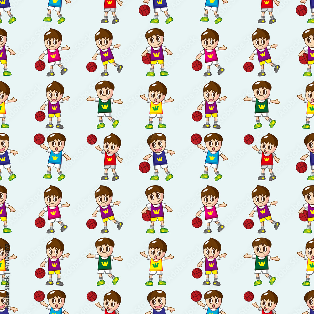 seamless basketball pattern seamless basketball pattern
