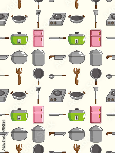 seamless Kitchen pattern