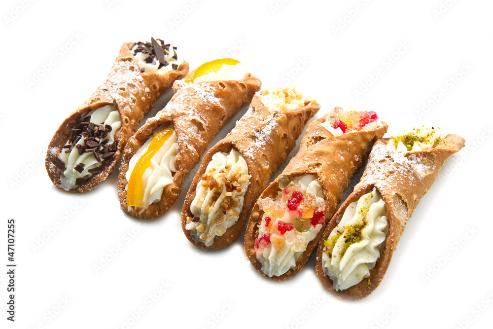 Sicilian cannoli Sicilian cannoli