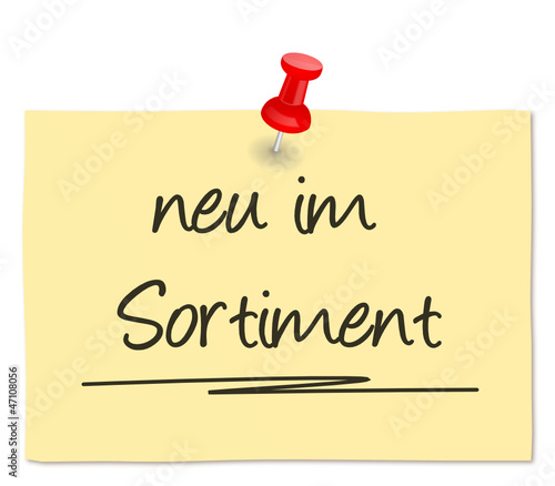 Zettel - neu im Sortiment