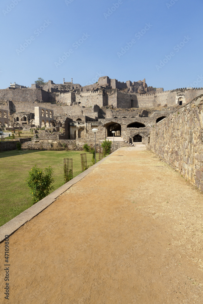 Golconda Fort, Hyderabad, Andhra Pradesh,