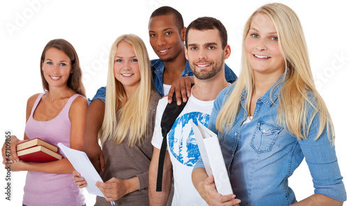 Tapety artystyczne Gruppe Studenten