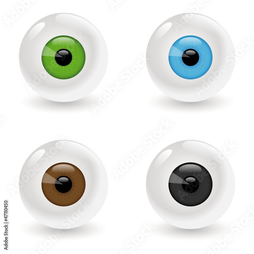 farbige augen