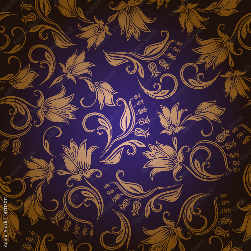 seamless floral pattern seamless floral pattern