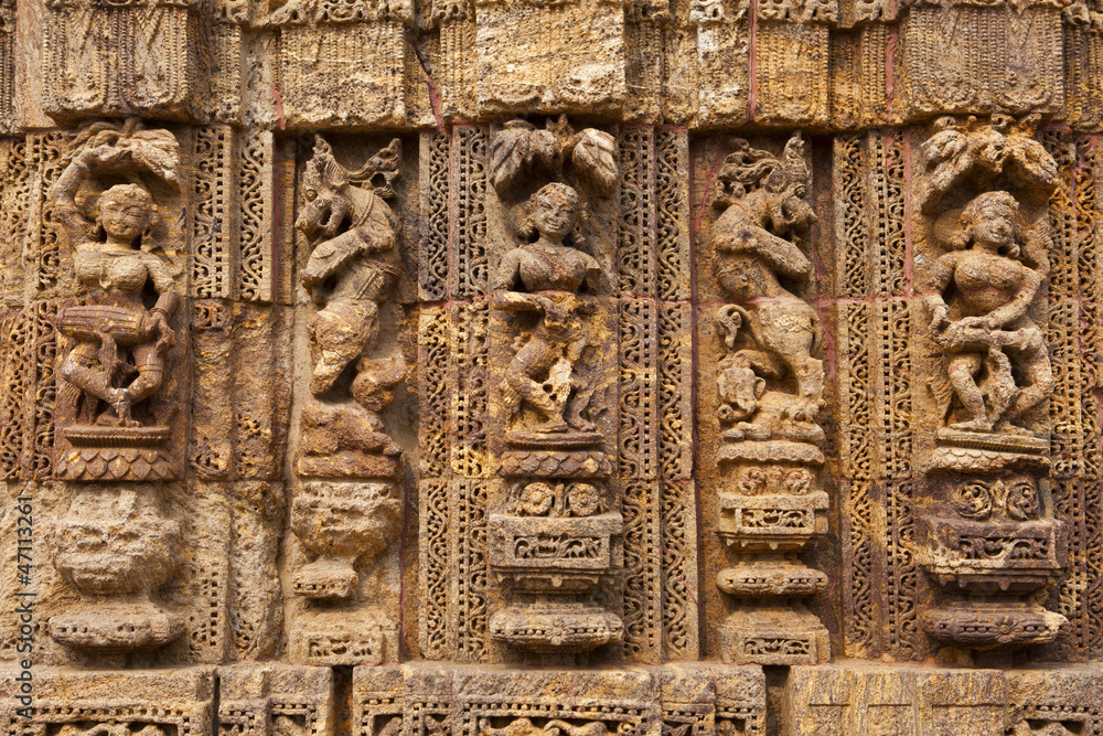 Konark Sun Temple, Orissa.