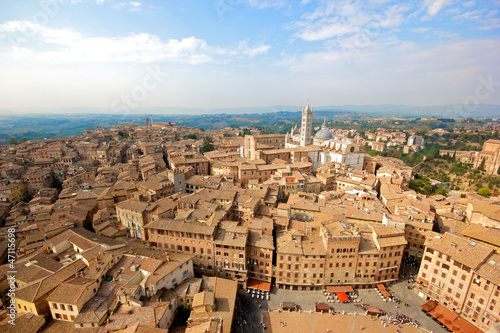 Siena dall'alto