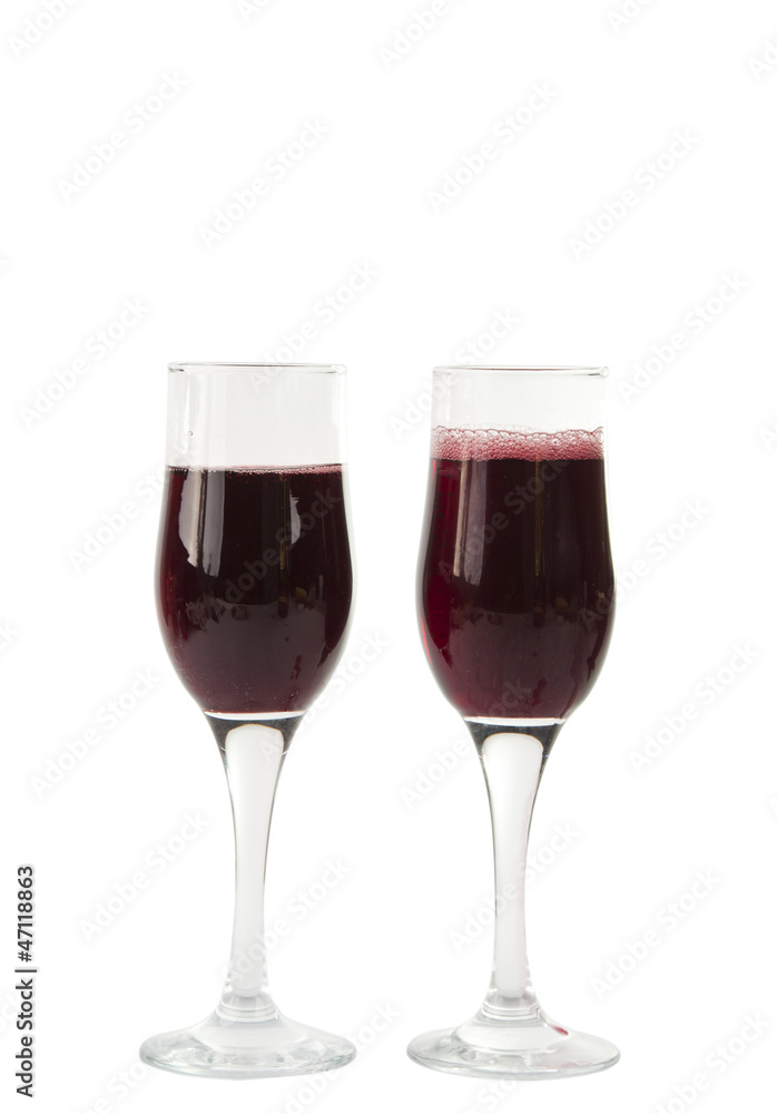 Cocktail collection - Kir royal with champagne Cocktail collection - Kir royal with champagne